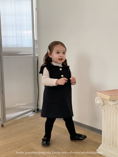 JE 649｜(80-110cm)  洋氣小香風背心裙19