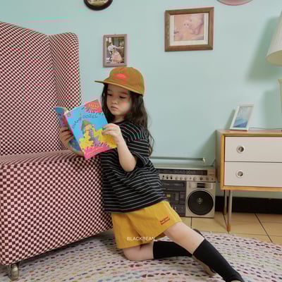 BEAN09｜(65-120cm) 刺繡英字短褲14