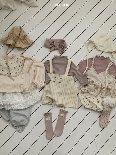 Bebe holic33｜(3m-18m) 木耳邊上衣20