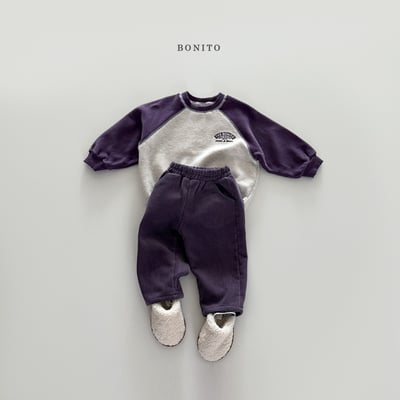 Bonito54｜(75cm-125cm) 撞色休閒上衣14