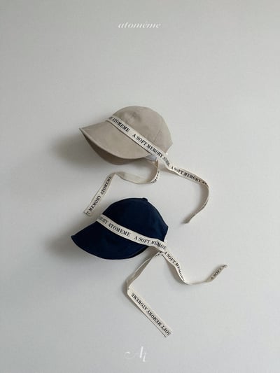 Atomeme15｜(70-110) logo緞帶遮陽帽15