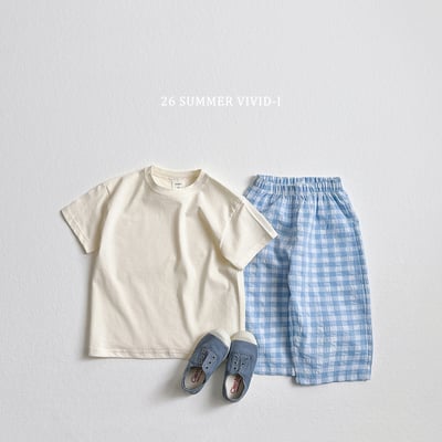 vivid117｜(78cm-125cm) 4款棋盤格子長褲9