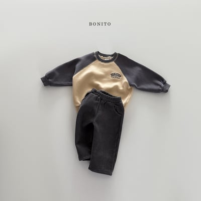 Bonito54｜(75cm-125cm) 撞色休閒上衣10