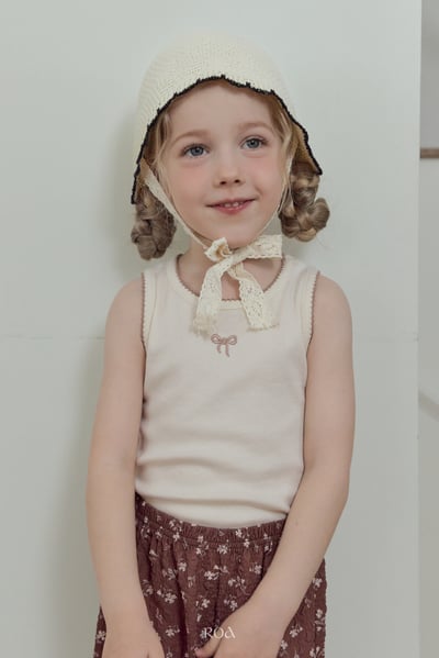 ROA24｜(6m-18m) 3色蝴蝶結刺繡背心1