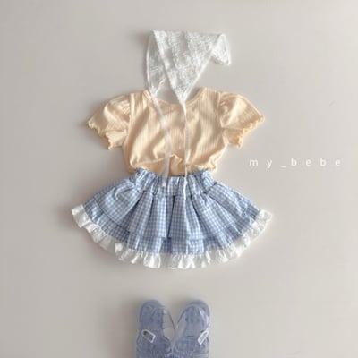 my_bebe37｜(80-120cm) 捲邊露背交叉上衣20