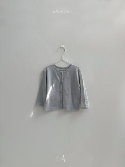 Atomeme06｜(70-110) 鈕扣設計開襟外套3