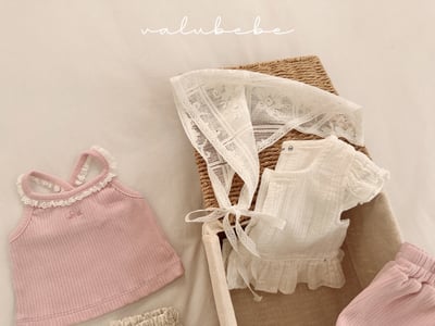 Valubebe 81｜(Free) 蕾絲方巾帽7