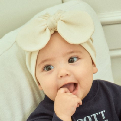 Oottbebe40｜(Free) 9色大蝴蝶包頭頭巾17