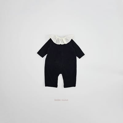 bebe nine52 (55cm-85cm) 2色荷葉翻領滾邊連身衣10