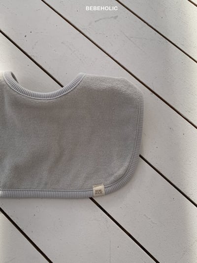Bebe holic17｜(3m-18m) 雙面條紋毛圈圍兜8