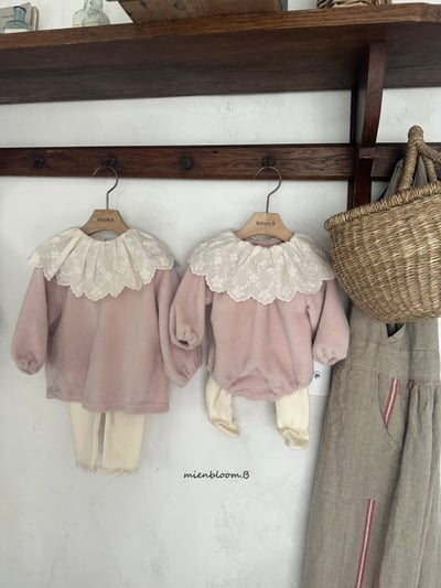 Bloom.b20｜(0m-24m/85cm-125cm) 天鵝絨蕾絲內搭褲11