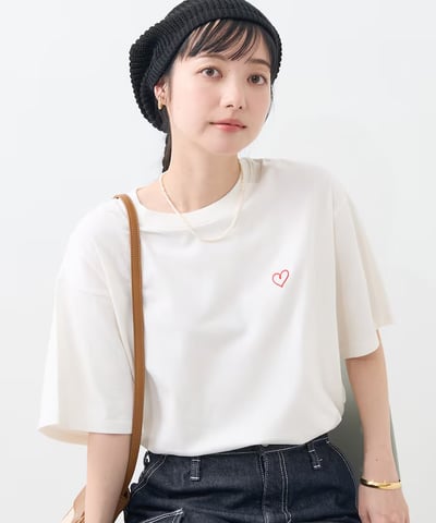 FREAK’S STORE 簡單愛心刺繡上衣6