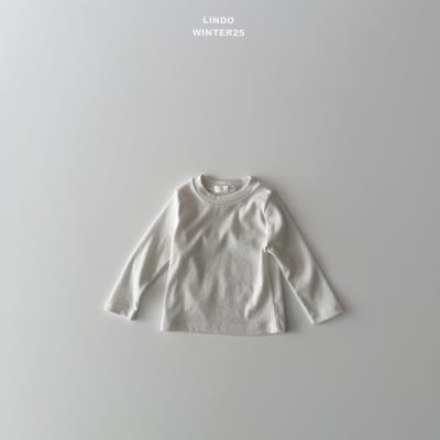 Lindo45｜(80cm-125cm) 基本款圓領素面上衣9