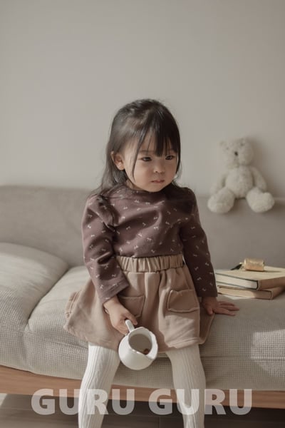 GURU GURU12｜(6m-24m) 3色蝴蝶結印花上衣10