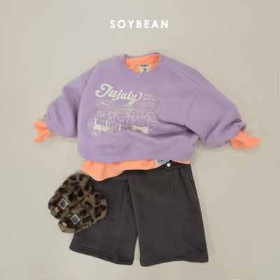 Soybean80｜(75cm-118cm) 插畫印花休閒上衣14