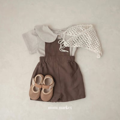 mimi market08 (75-90cm)  格子翻領襯衫8