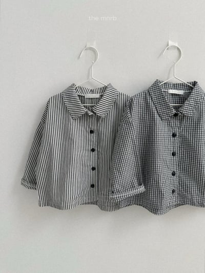 MiniRobe10｜(70-110) 格紋/細條紋襯衫2