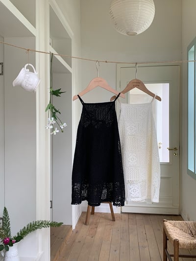 JE08｜(66-120cm-mom) 鈎花挖背包屁衣/洋裝4