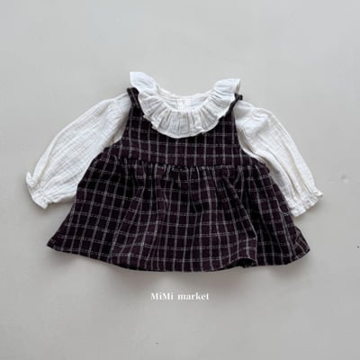 mimi market19 (65-85cm)  荷葉領上衣4