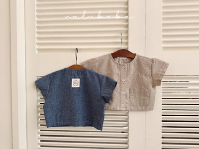 Valubebe 28｜(65-90cm) 鈕釦圓領襯衫2