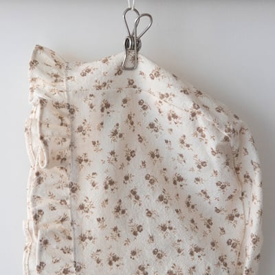 LEMONADE31｜(55cm-85cm) 2色碎花荷葉縮口袖包屁衣含帽子12