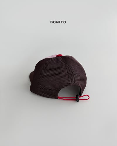 Bonito58｜(Free1y-8y) 4色字母鴨舌棒球帽6