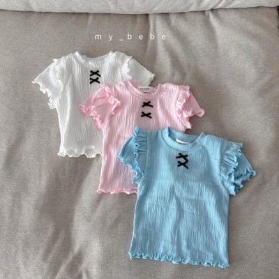 my_bebe35｜(80-120cm) 荷葉層次邊上衣12