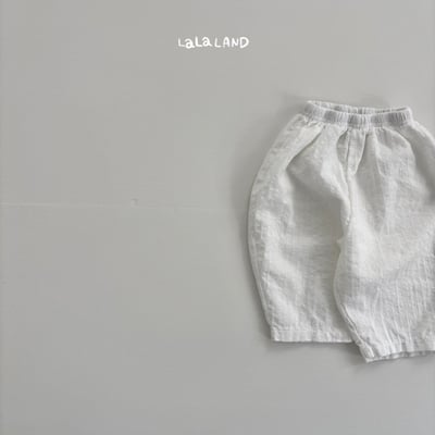 lala land31｜(3m-18m) 2色壓紋長褲19