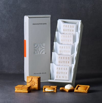 PRESS BUTTER SAND 限定草莓焦糖奶油夾心餅乾4