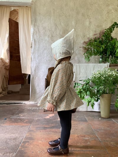 JE552｜(66-90cm) 法式碎花包屁衣16