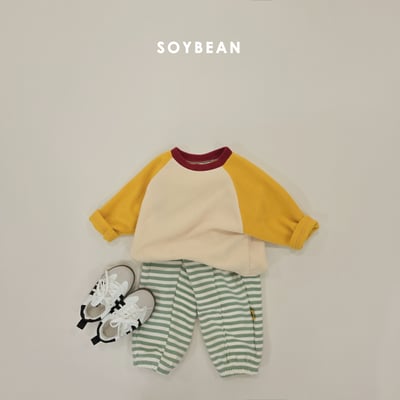 Soybean21｜(75cm-118cm) 撞色簡單上衣17