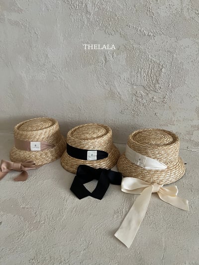 thelala03｜ (free) 夏季緞帶草帽6