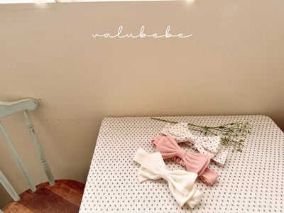 Valubebe32｜(65-80) 蝴蝶結髮帶10