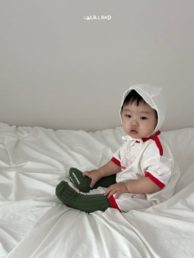 lala land29｜(3m-18m) 2色冰淇淋印花連身衣9