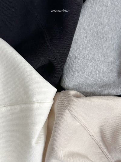 Atomeme04｜(70-110) 素面壓線上衣2