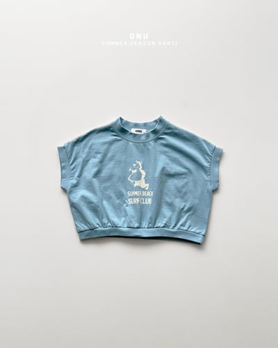onu16｜(70cm-115cm) 衝浪印花熊短上衣7