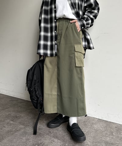 CPCM 斜紋工裝裙11