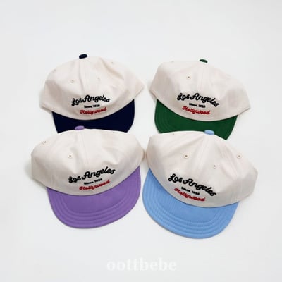 Oottbebe20｜(1y-7y )  字母拼色棒球帽2