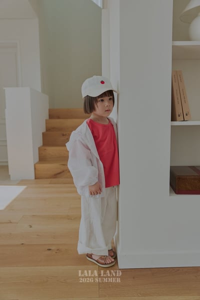 lala land53｜(75-120cm) 2色泡泡紗連帽拉線外套9