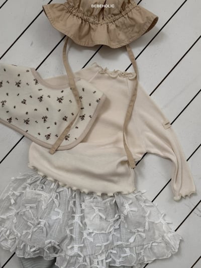 Bebe holic33｜(3m-18m) 木耳邊上衣15
