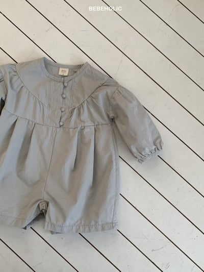 Bebe holic54｜(6m-18m) 日系簡約連身包屁褲9