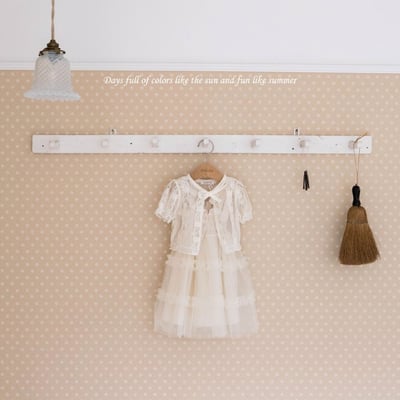 M-KIDS07｜(65-115cm) 浪漫綁帶洋裝8