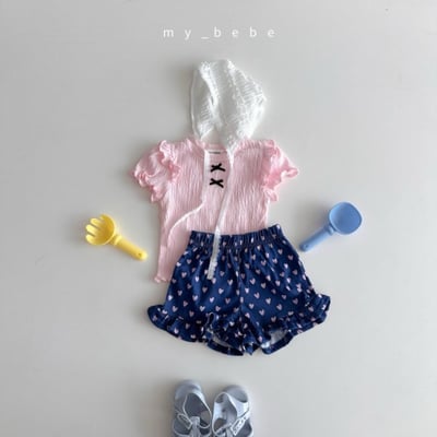 my_bebe35｜(80-120cm) 荷葉層次邊上衣11