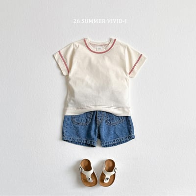 vivid56｜(78cm-125cm) 3款縫線簡約素色上衣7
