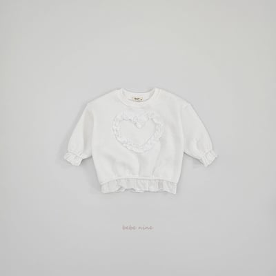bebe nine27 (65cm-115cm) 3色愛心摺邊上衣16