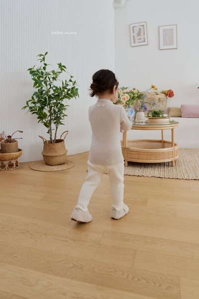 bebe nine26 (65cm-115cm) 3色磨毛立領上衣9