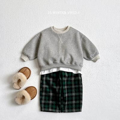 vivid56｜(78cm-125cm) 撞色休閒上衣8