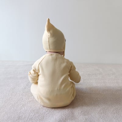 LEMONADE13｜(55cm-85cm) 4色素面排扣連身衣含帽子13