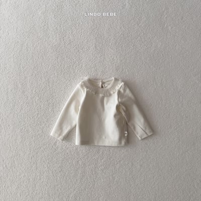 Lindo01｜(3m-18m) 蕾絲領上衣4