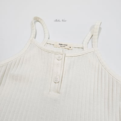 bebe nine48  (65cm-115cm) 3色無袖羅紋套裝7